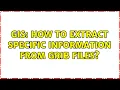 Lagu GIS: How to extract specific information from GRIB files? (2 Solutions!!)