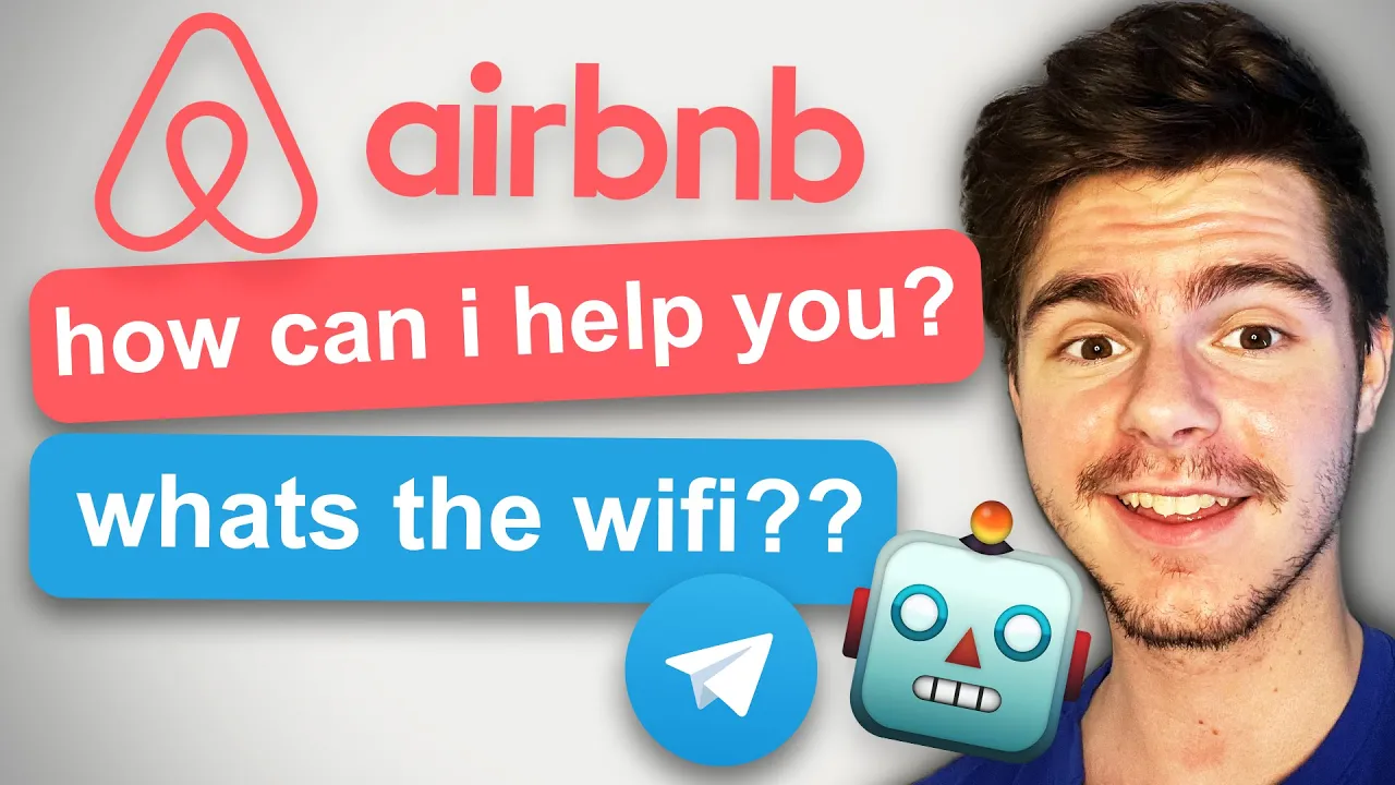 Outline Video Building a $2,000 Airbnb AI Chatbot with Voiceflow & Telegram