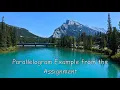 Parallelogram Example From the Assignment