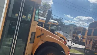 Miami Dade school bus route afternoon arrival pm pickup route
