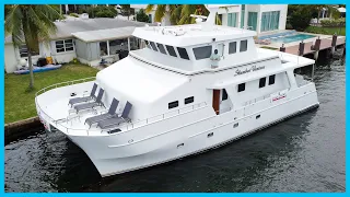 This 60′ EXPEDITION SHIP Will Shock You [Full Tour] Learning the Lines