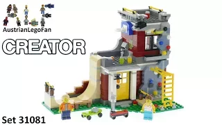 Lego Creator 31081 Modular Skate House - Lego Speed Build Review