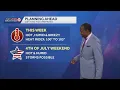 Kansas City weather Multiple chances of rain on Independence Day weekend