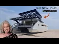 Lagu Inside Our Custom 68ft Solar Electric Catamaran | Full Tour
