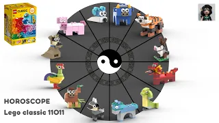 12 HOROSCOPE ANIMALS Lego classic 11011 ideas How to build easy