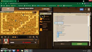 codecombat kithgard dungeon - twisted canyon solution