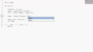 Python PIL Image 19 Transpose
