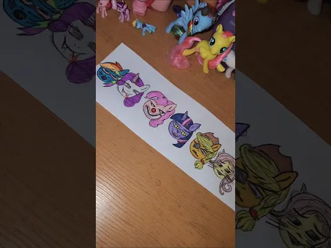 Mane six Versão Terror!🎃 #mylittlepony #fyee #mlp #cute #amei #shorts #halloween