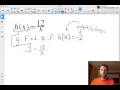 Function Notation Worksheet