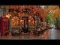 Download Lagu Cozy London Jazz Cafe Ambient ~ Autumn Evening Vibes \u0026 Warm Instrumental September Jazz For Relax