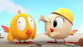Где Чики? Чики и Бекки на стройке!🐥 | Лучшие серии | Мультфильм для детей на русском