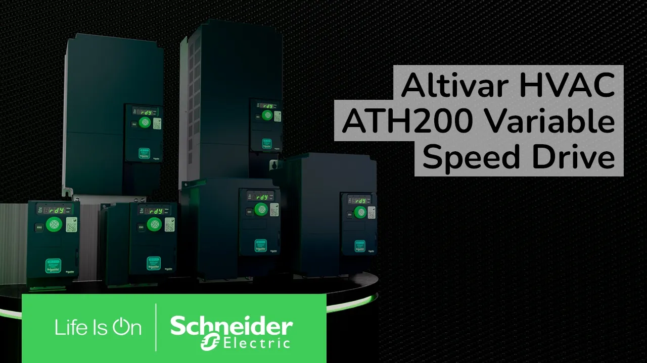 Schneider Electric Altivar HVAC ATH200 animation