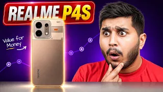 Realme P4S Unboxing and Review👀|| With 144 FPS, 8000mAh Battery, Mediatek Dimensity 7400 Ultra✅