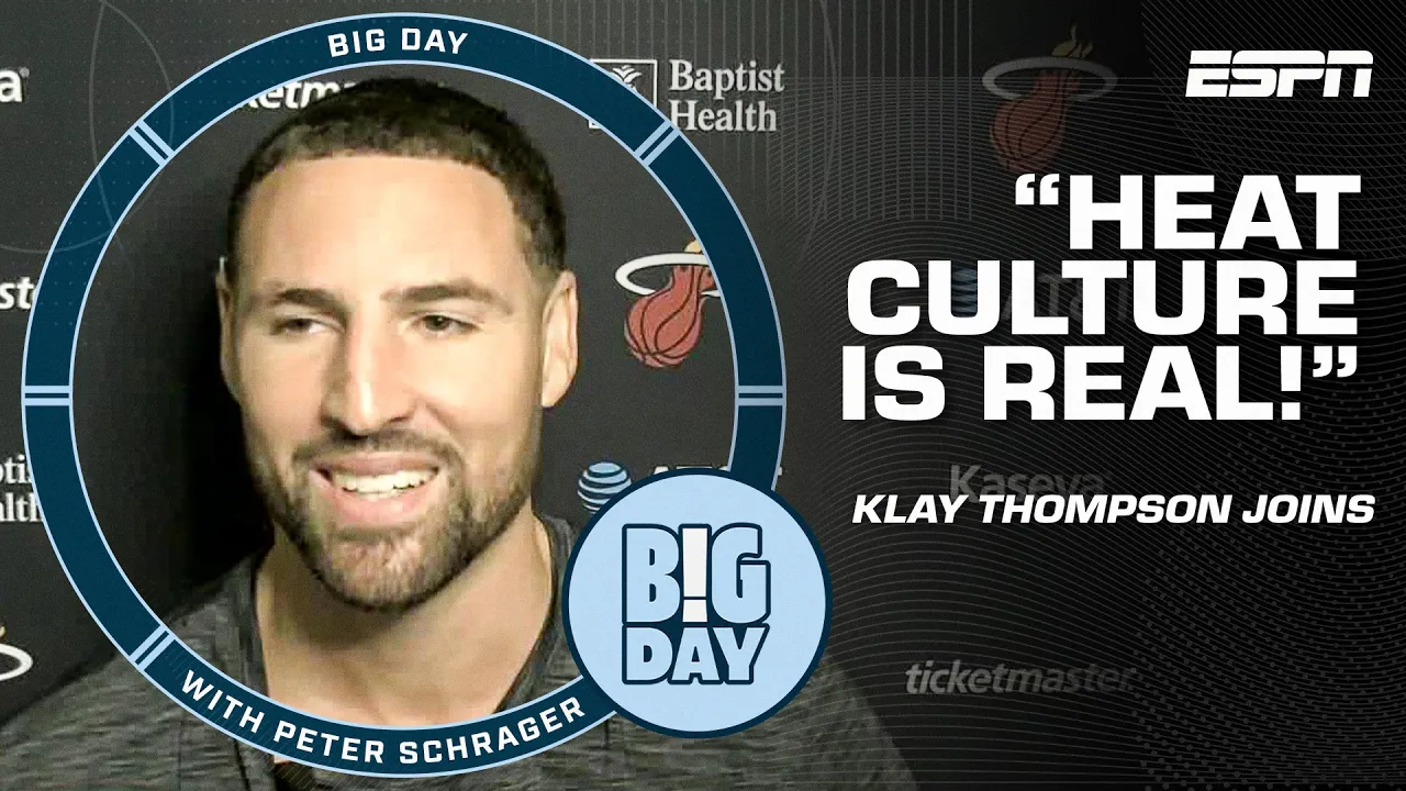 ‘I FEEL REJUVENATED!’ 👀 Klay Thompson talks Heat culture, Giannis + boating life | Big Day