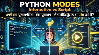 Modes of Program Execution in Python Interactive vs Script Mode Explained