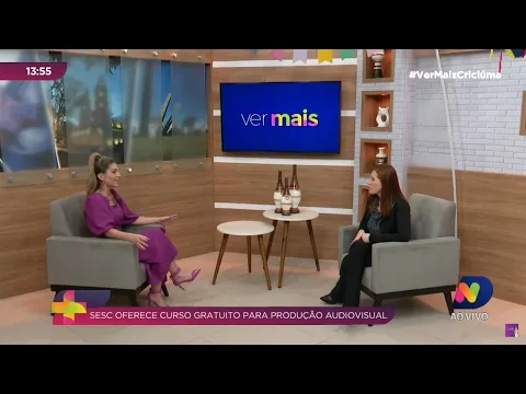 Sesc oferece curso gratuito para produção audiovisual em Criciúma