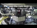 Triumph Bonneville ai removal EFI