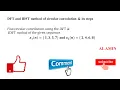 13 Circular convolution using DFT IDFT method its steps An example of Circular convolution