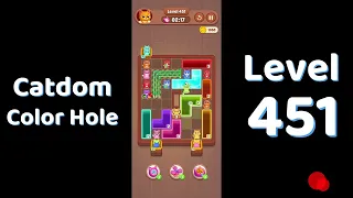 Catdom Color Hole Level 451 Screenshot