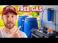 NEVER BUY GAS AGAIN How I Got Free Gas for Life with Just a Blue Plastic Cylinder PVC