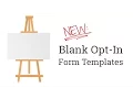 New Blank Opt-in Form Templates in Thrive Leads for WordPress