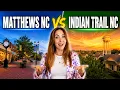 MATTHEWS vs INDIAN TRAIL 500K HOME VALUE SHOWDOWN