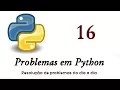 Problemas em Python 16 - Tocar Som