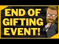 No More Gifting Event Let s Break It Down Community Divided