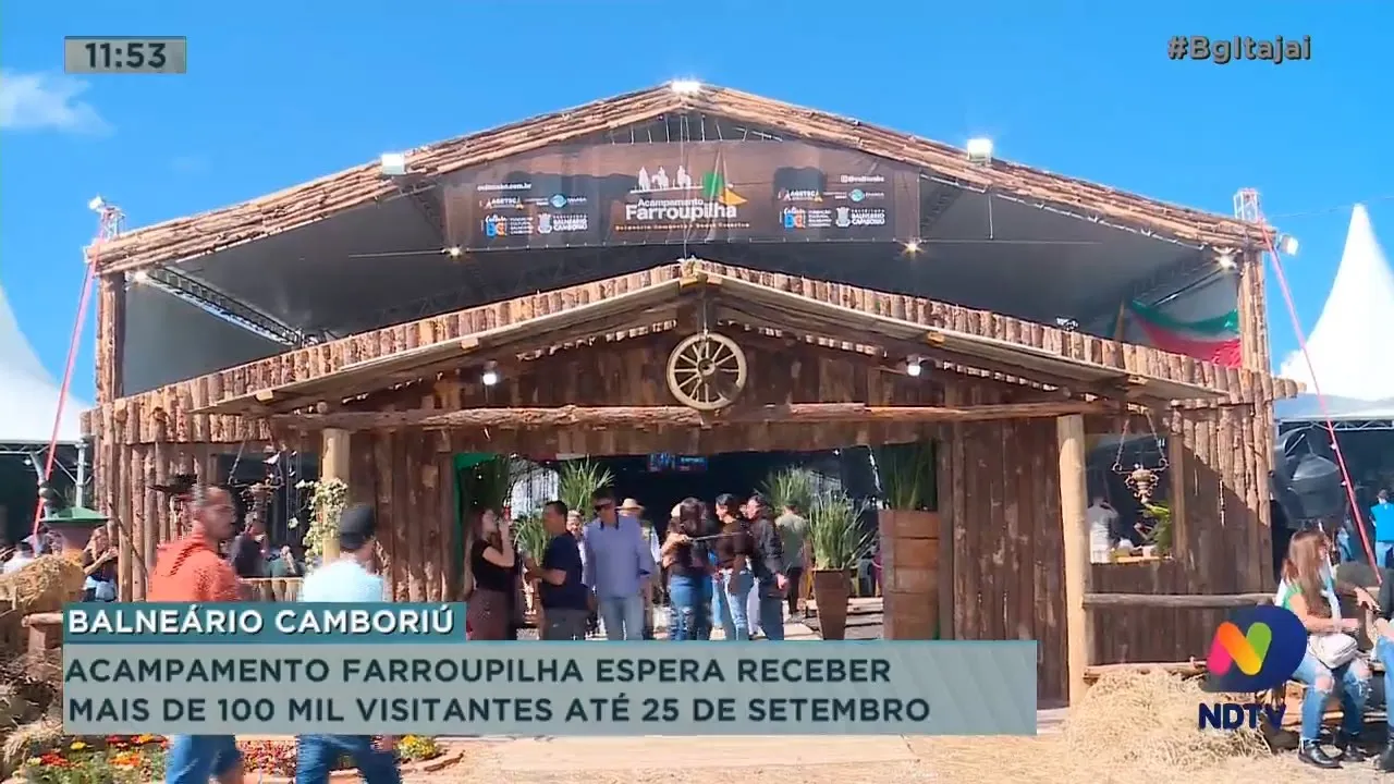 Acampamento Farroupilha espera receber mais de 100 mil visitantes até 25 de setembro