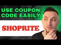 How To Use ShopRite Digital Coupons 2024 - QUICK GUIDE