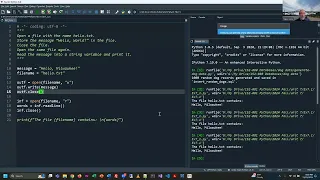 Programming in Python - Chapter 7 Exercises Working with Files and Exception Handling
