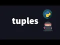 Python 3 Tutorial 07 - Tuples