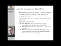 Computer Architecture Lecture 11 Assembly Language Memory