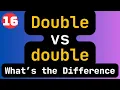 16 - Compare Double vs double in Java What s the Real Difference