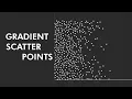 Random Gradient Scatter Points in Grasshopper Rhino 3D