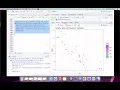 Scatter plot using ggplot2 in R