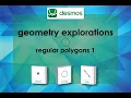 Desmos Tutorial Regular Polygons