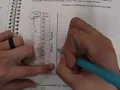 Bivariate data scatterplot and best fit line
