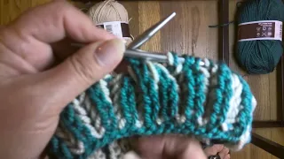 Brioche Knitting Brioche 4 Stitch Decrease br4st dec