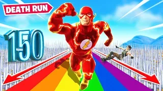 150 LEVEL FLASH DEATH RUN NEW Game Mode in Fortnite