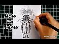 how to draw sad mad anxiety depression girl emotion