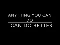Anything You Can Do Karaoke