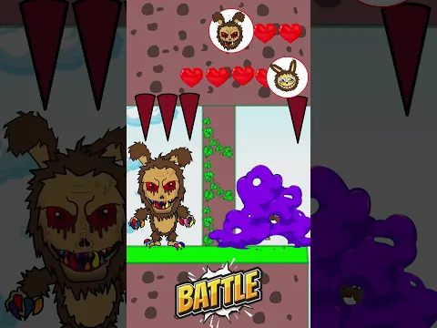 💥 LABUBU VS EVIL LABUBU — ULTIMATE DANCE FIGHT! #kpopdemonhunters