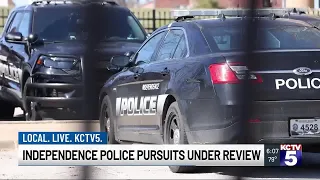 Independence police chase rate far exceeds regional departments study shows