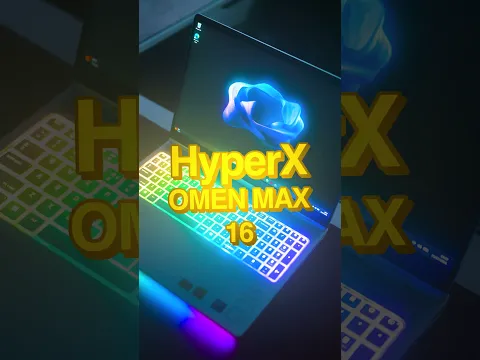FASTEST Gaming Laptop! ⚡ #HyperXUK @HyperXUK #ad #HyperXFamily #pcgaming #gaminglaptop