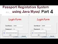 Passport Management System Using Java Mysql Part 4