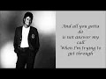 Michael Jackson - Butterflies (Lyrics)