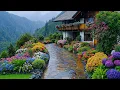 Download Lagu Tranquil Garden Rain 🌧️ Peaceful Walk Through Stunning Garden Designs in Gentle Rain 🏡 Deep Relaxing