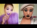 Women Try Bold Eye Looks For A Day