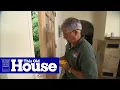 How to Hang a New Front Door in an Existing Frame This Old House